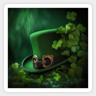 St Patrick's Day - Hats Off To You Sticker